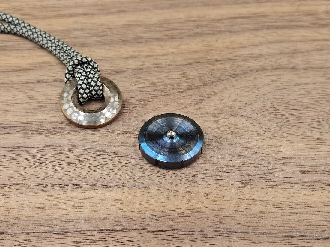 Everyday Spin Coin 100 Stainless Steel - Flamed