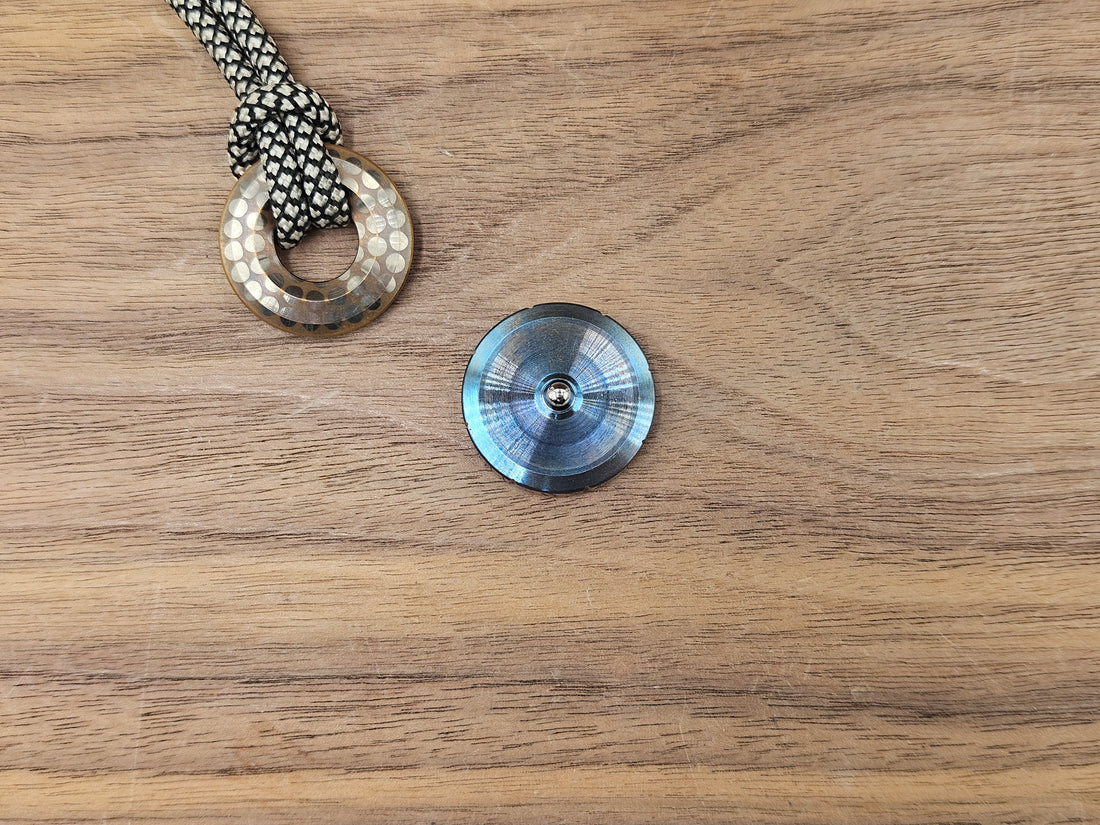 Everyday Spin Coin 100 Stainless Steel - Flamed