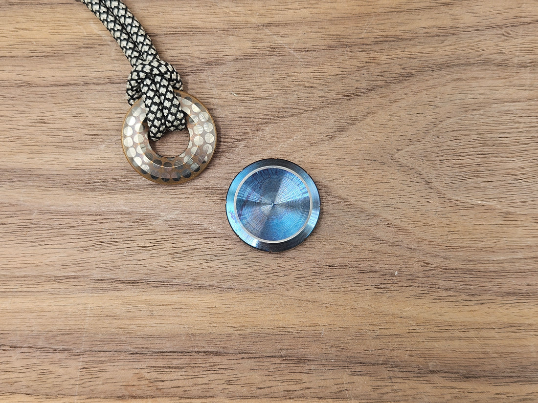 Everyday Spin Coin 100 Stainless Steel - Flamed