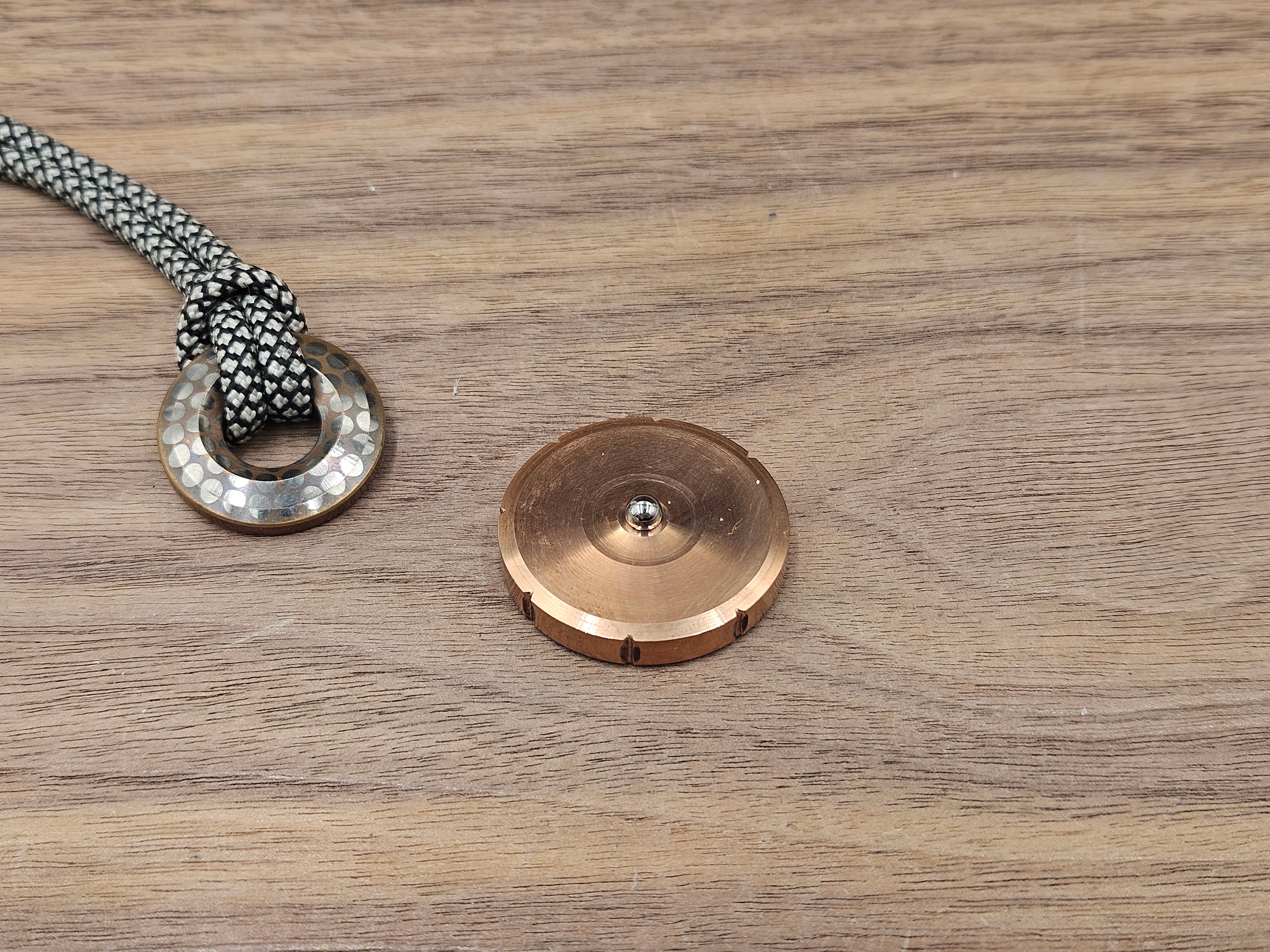 Everyday Spin Coin 123 Tungsten Copper