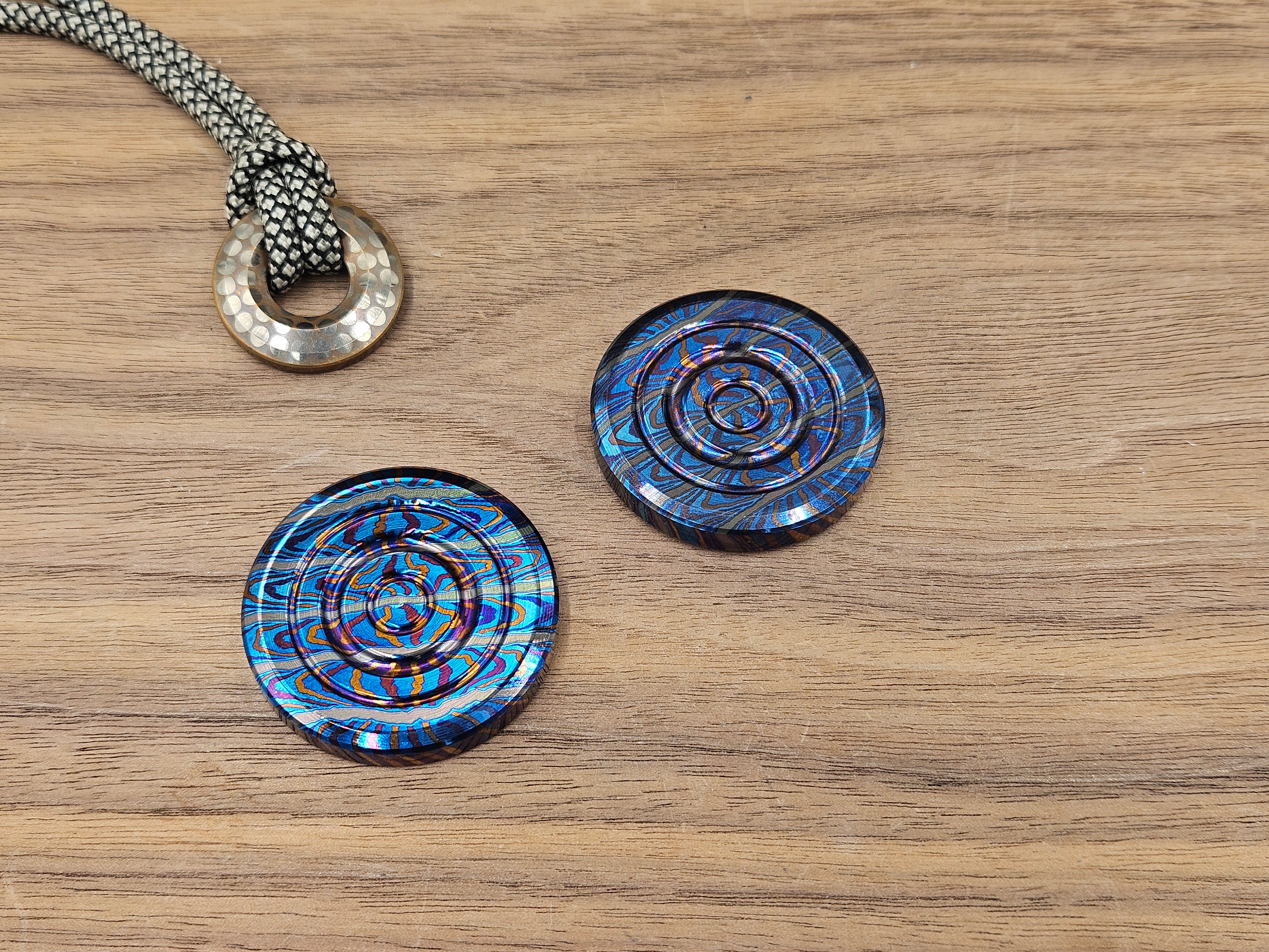 Haptic Coin ZircuTi Mosaic Orbiter