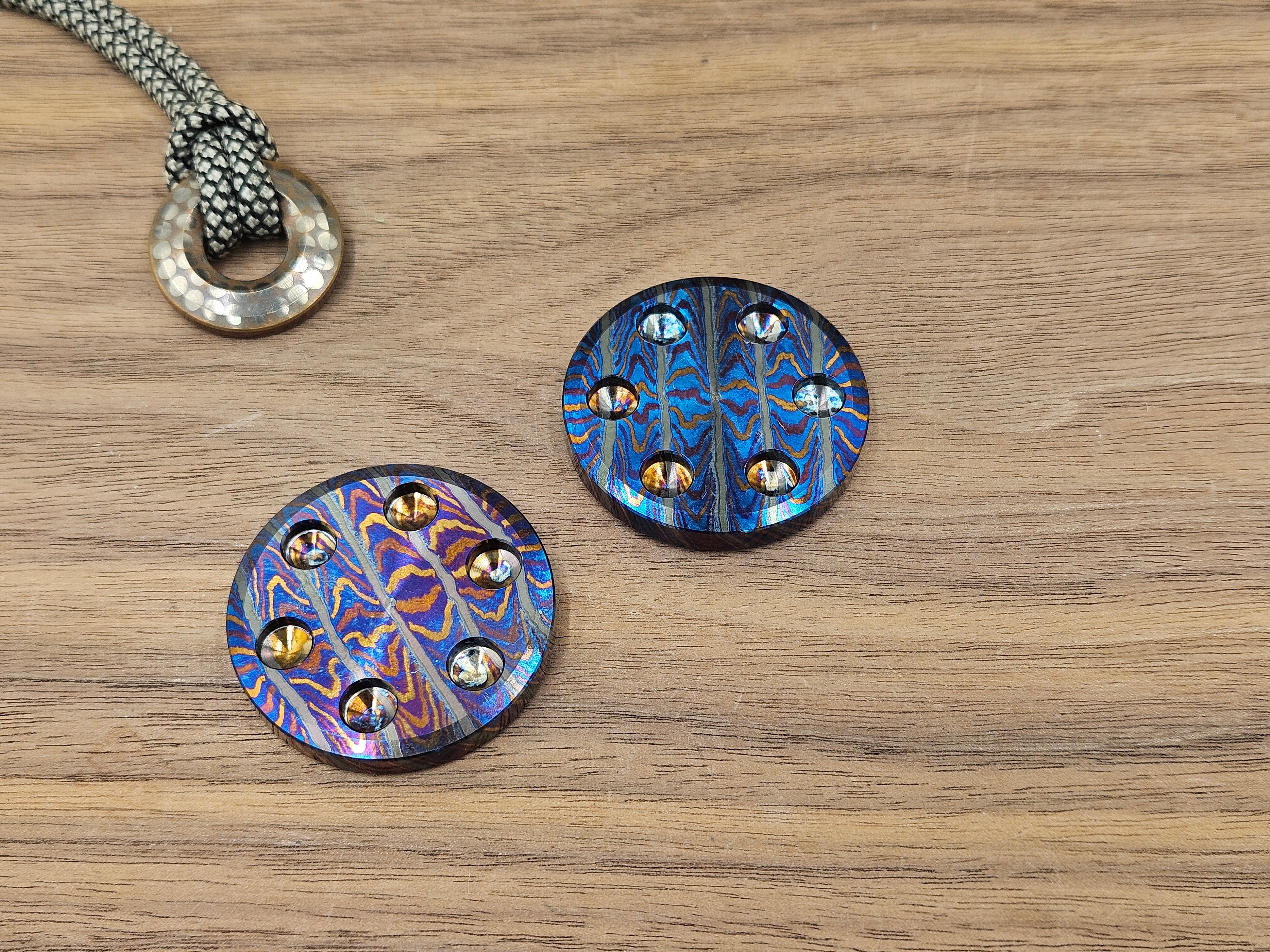 Haptic Coin ZircuTi Mosaic Orbiter