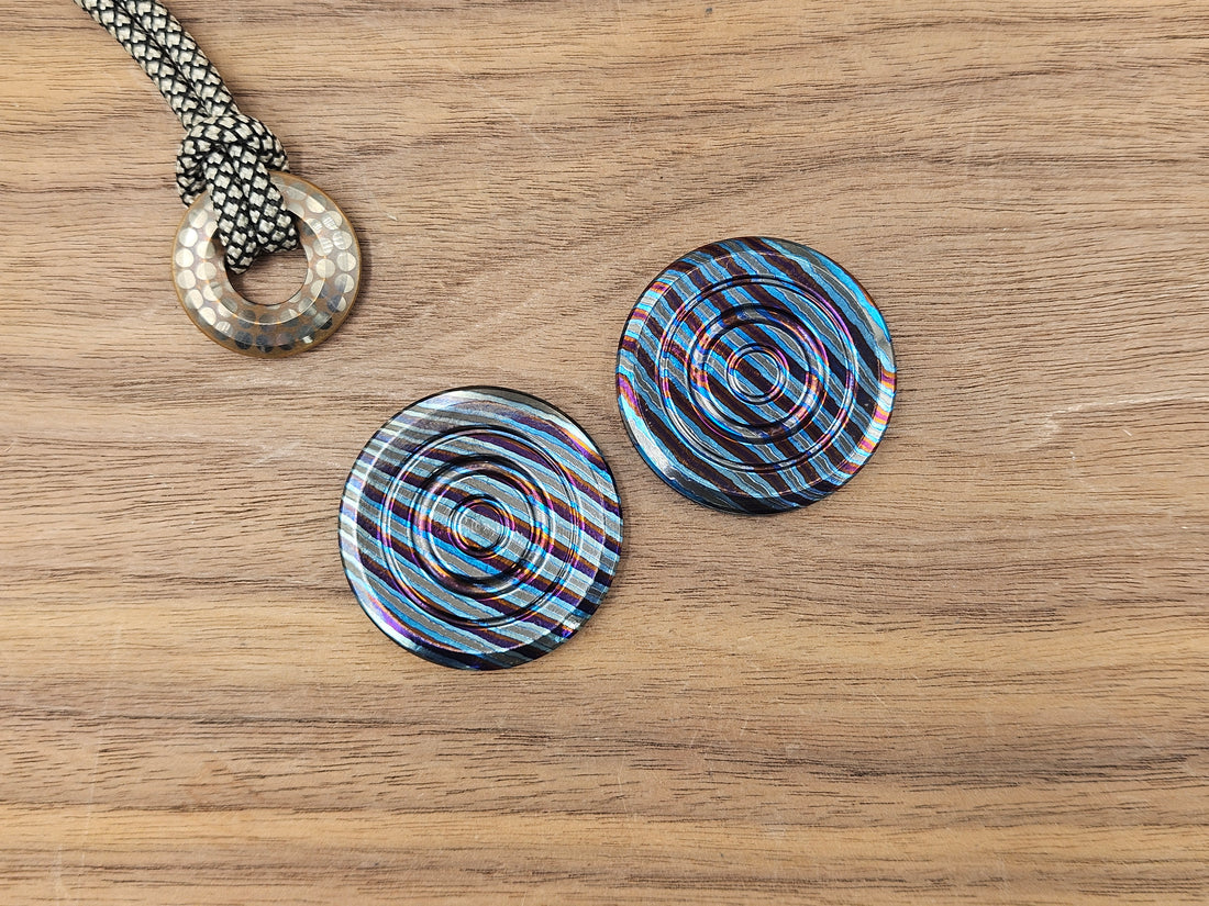 Haptic Coin ZircuTi Twist Orbiter