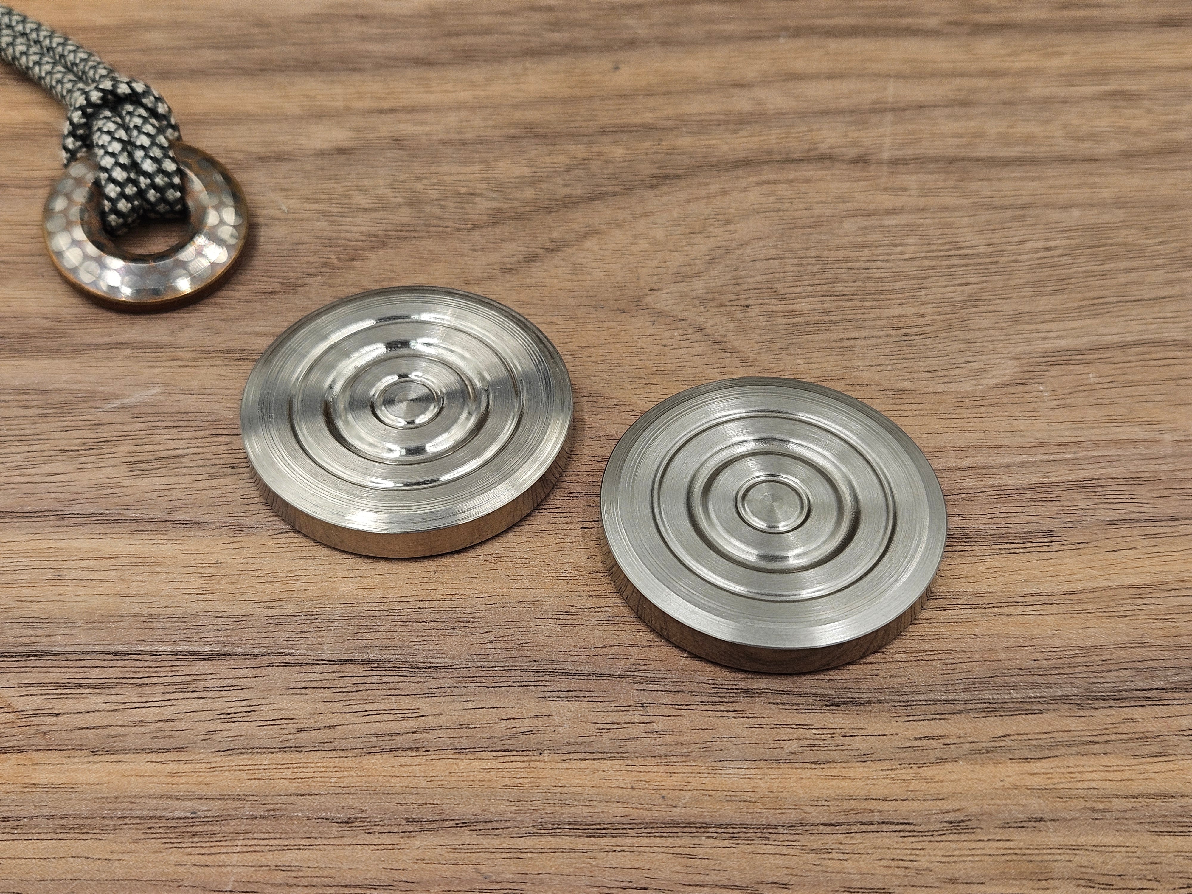 Haptic Orbit Coins Tungsten