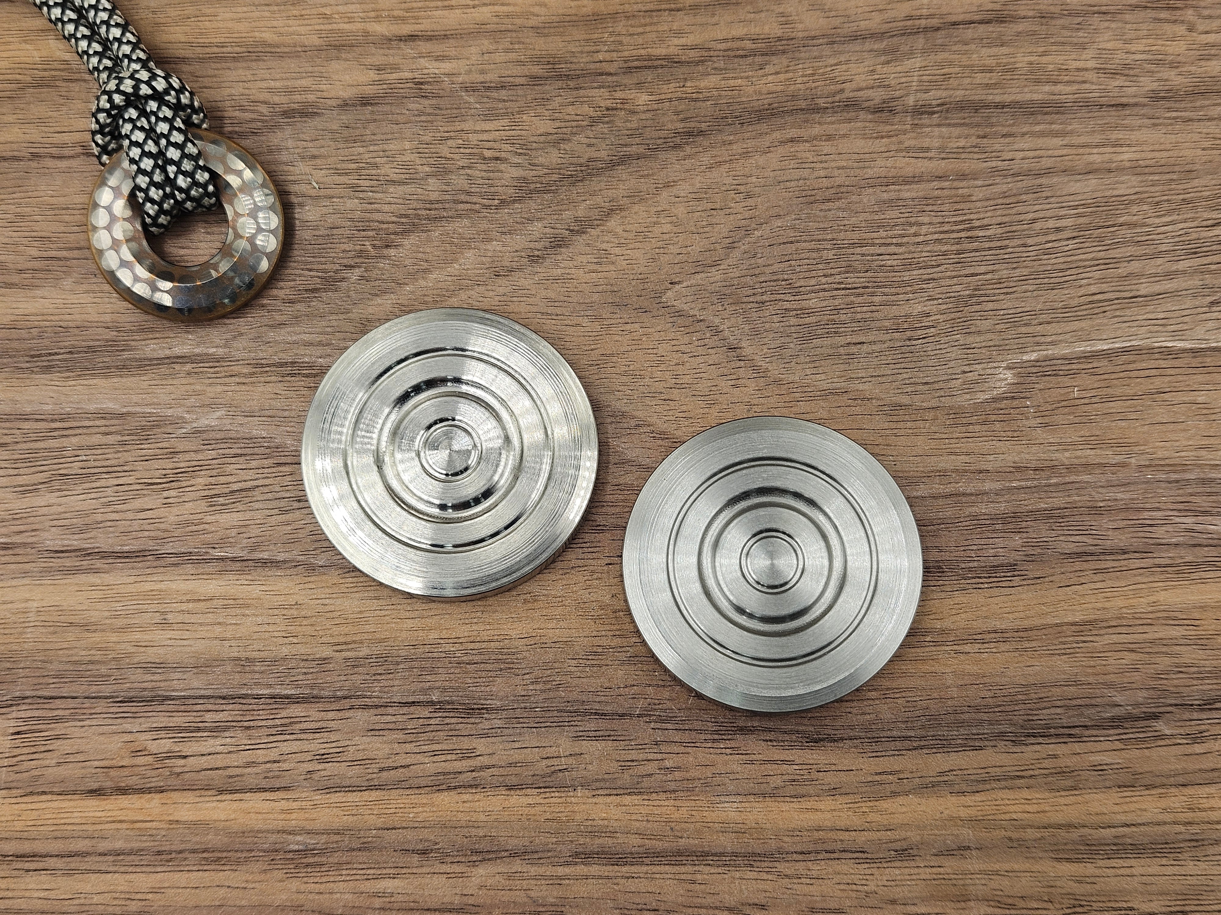 Haptic Orbit Coins Tungsten