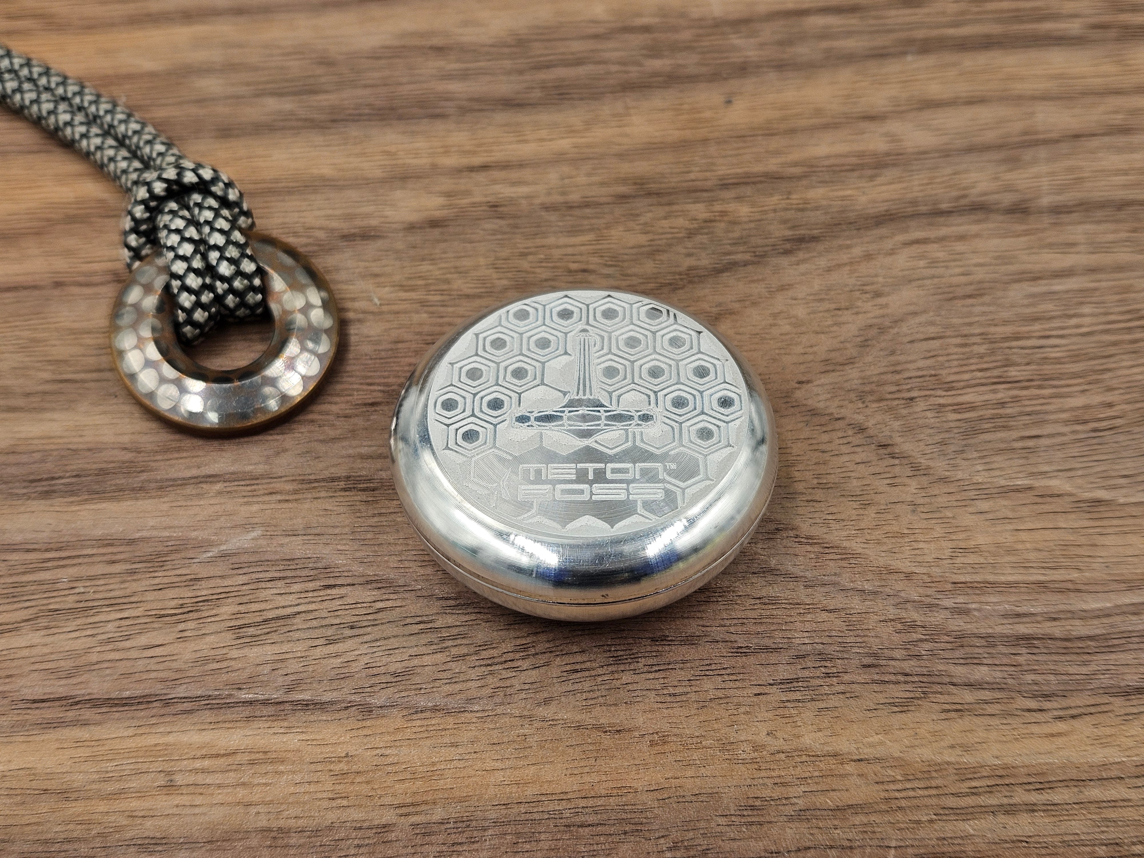 CLR Aluminum Vault Coin Holder Metonboss Engraving