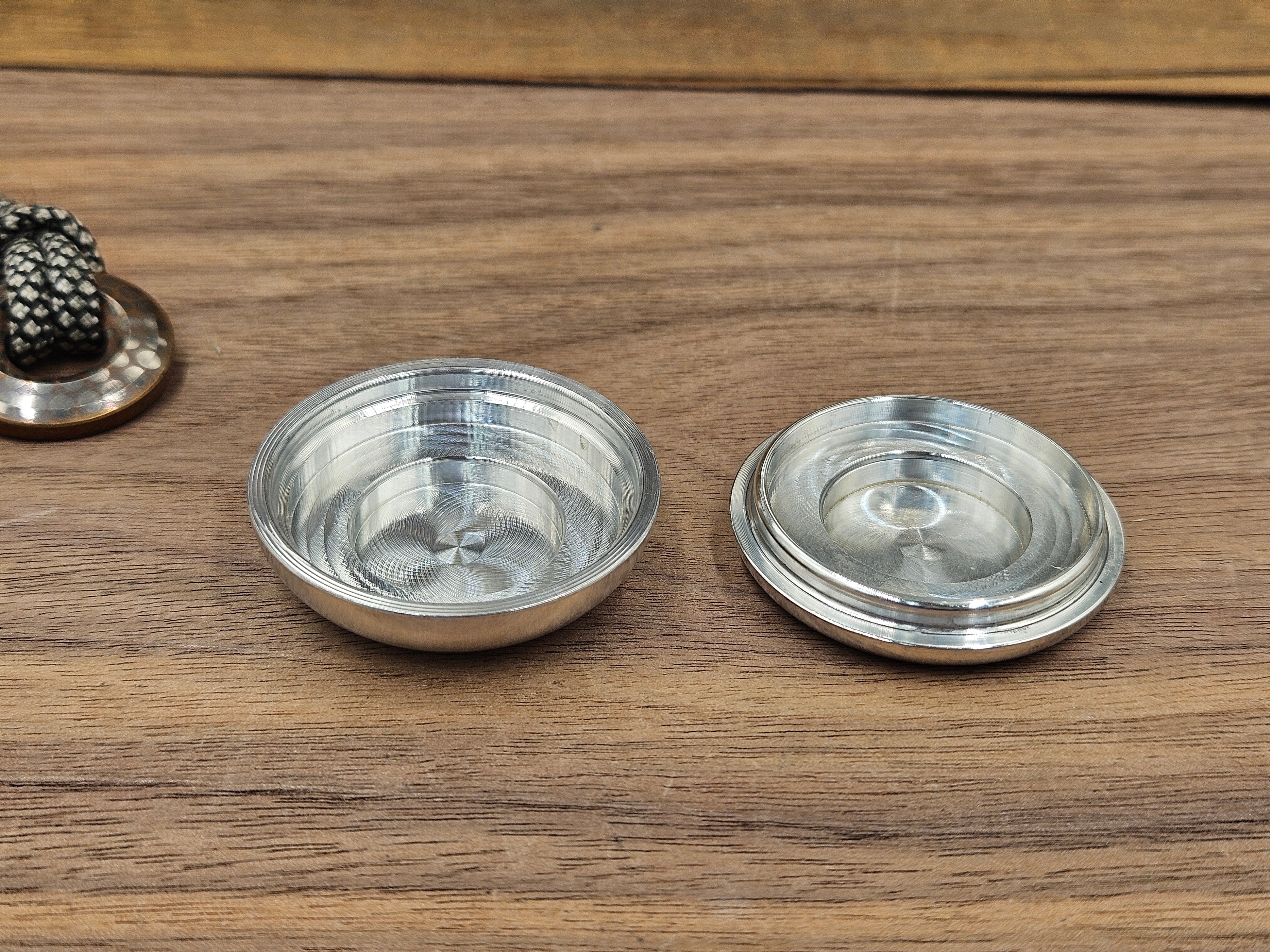 CLR Aluminum Vault Coin Holder Metonboss Engraving