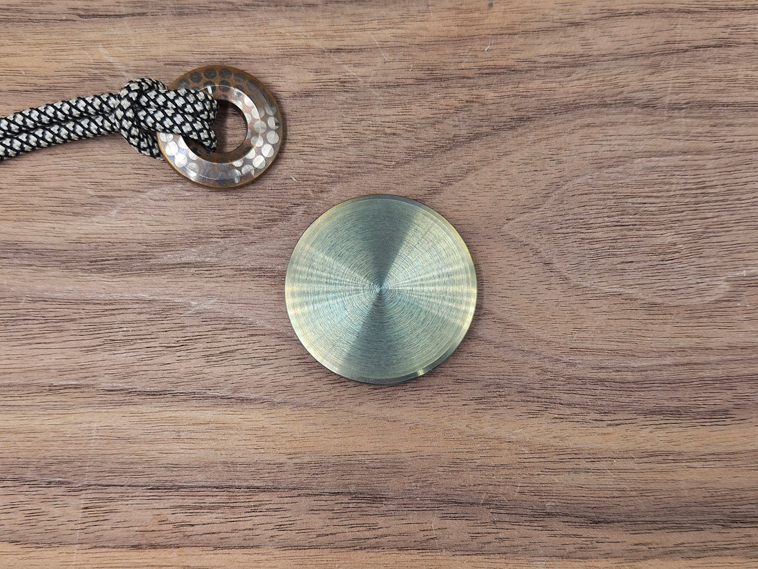 Megatron Coin 148 Tungsten Damascus Steel - DragonSkin