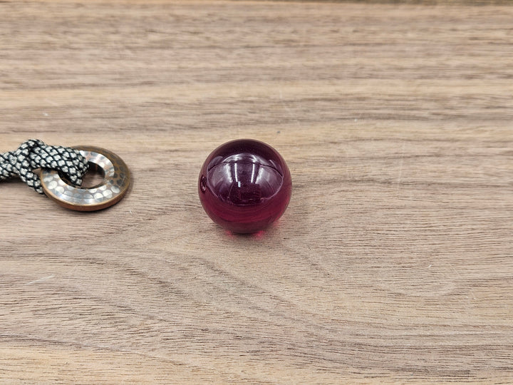 Ruby Corundum Sphere 25mm