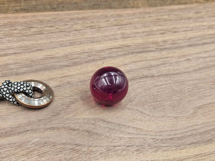 Ruby Corundum Sphere 25mm