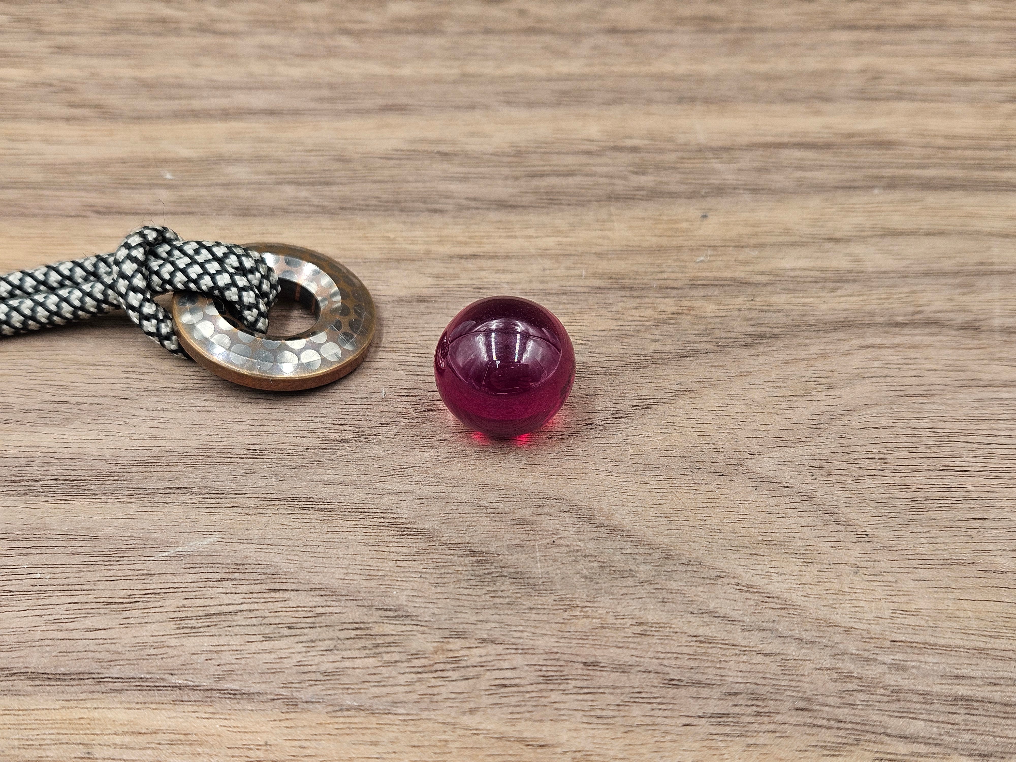 Ruby Corundum Sphere 16mm