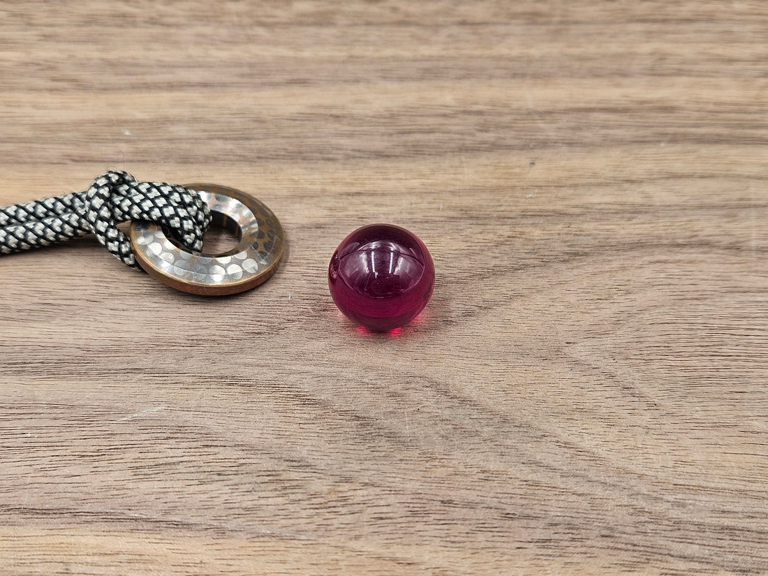 Ruby Corundum Sphere 16mm