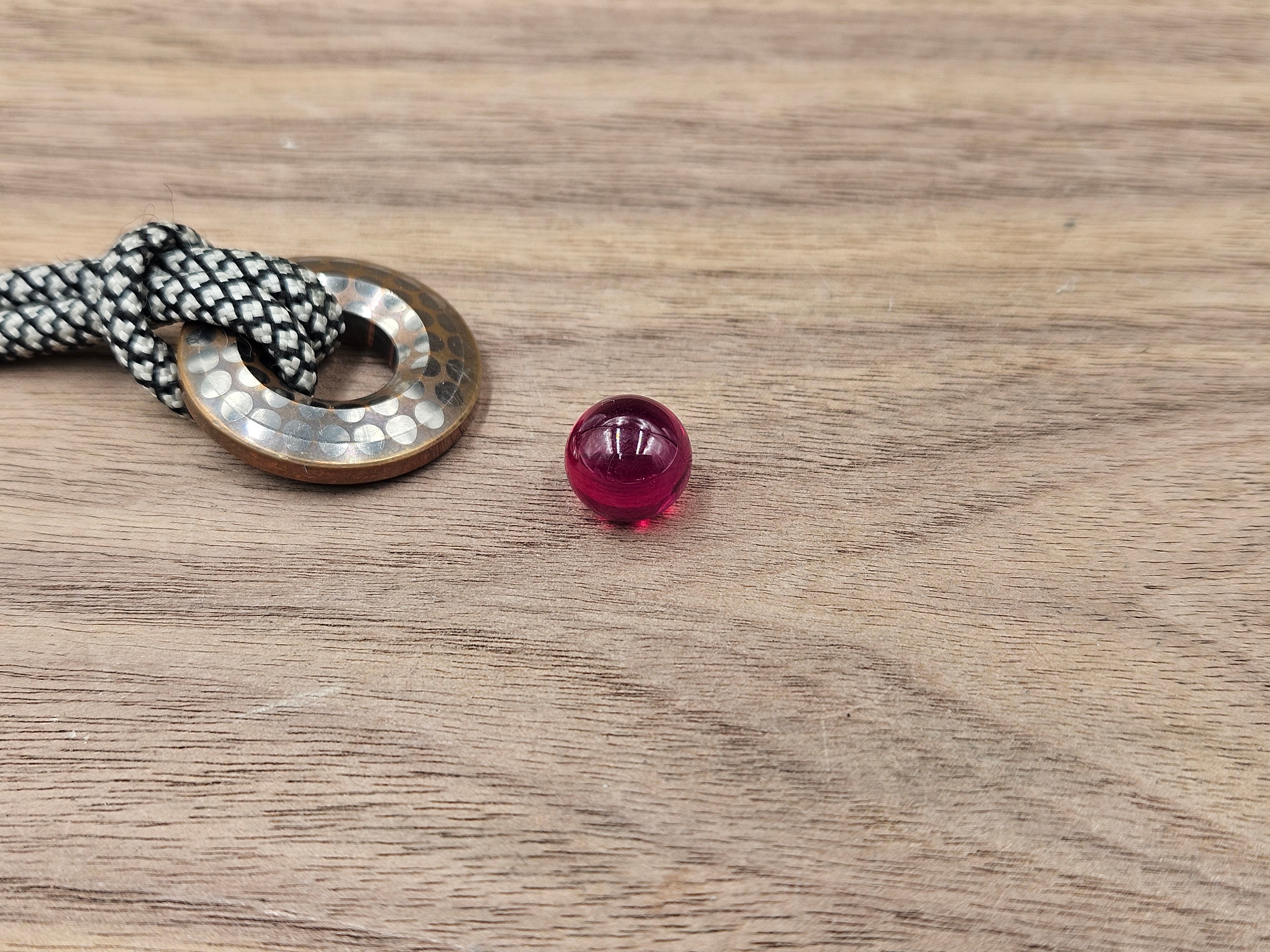 Ruby Corundum Sphere 10mm