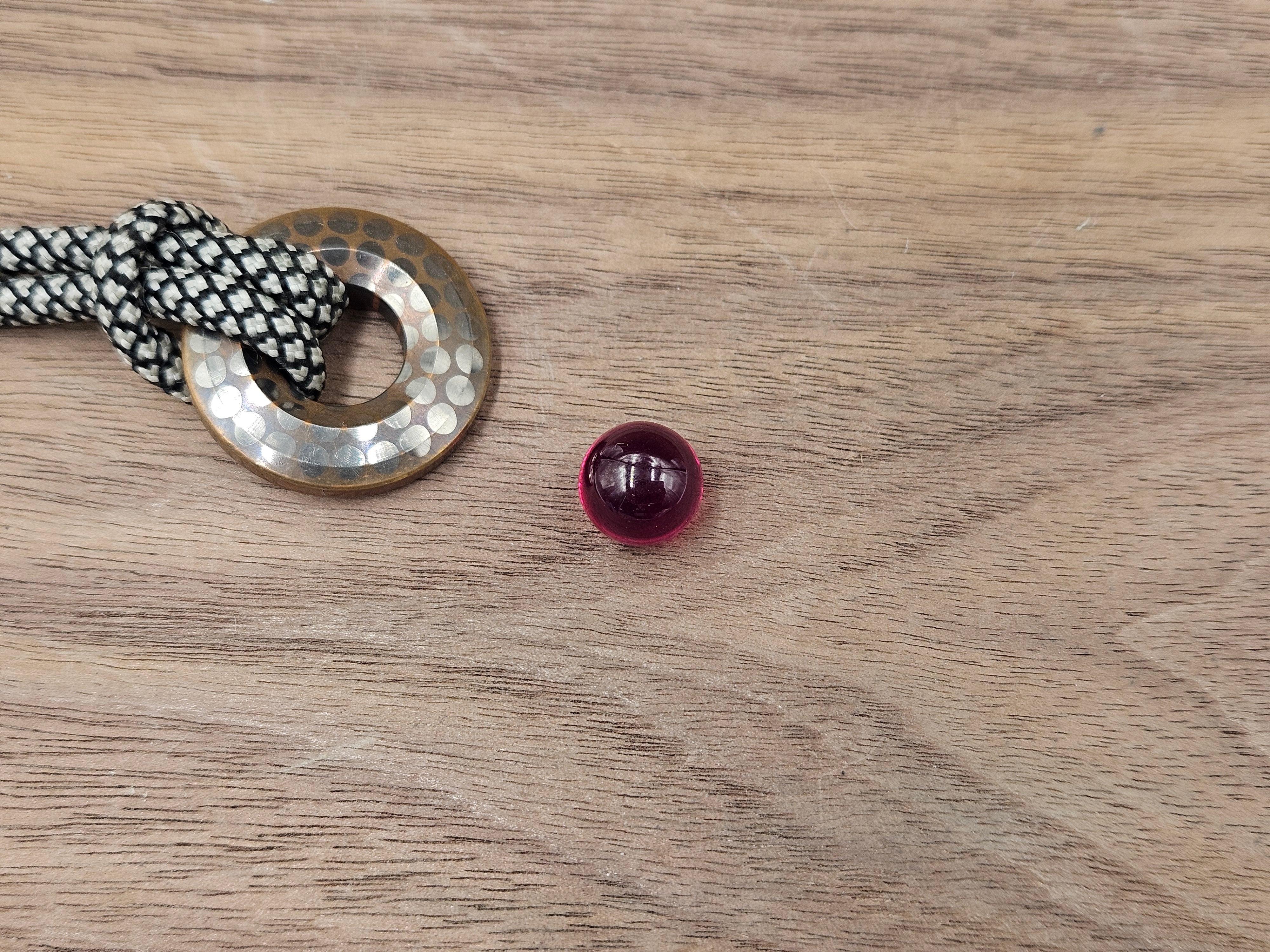 Ruby Corundum Sphere 10mm