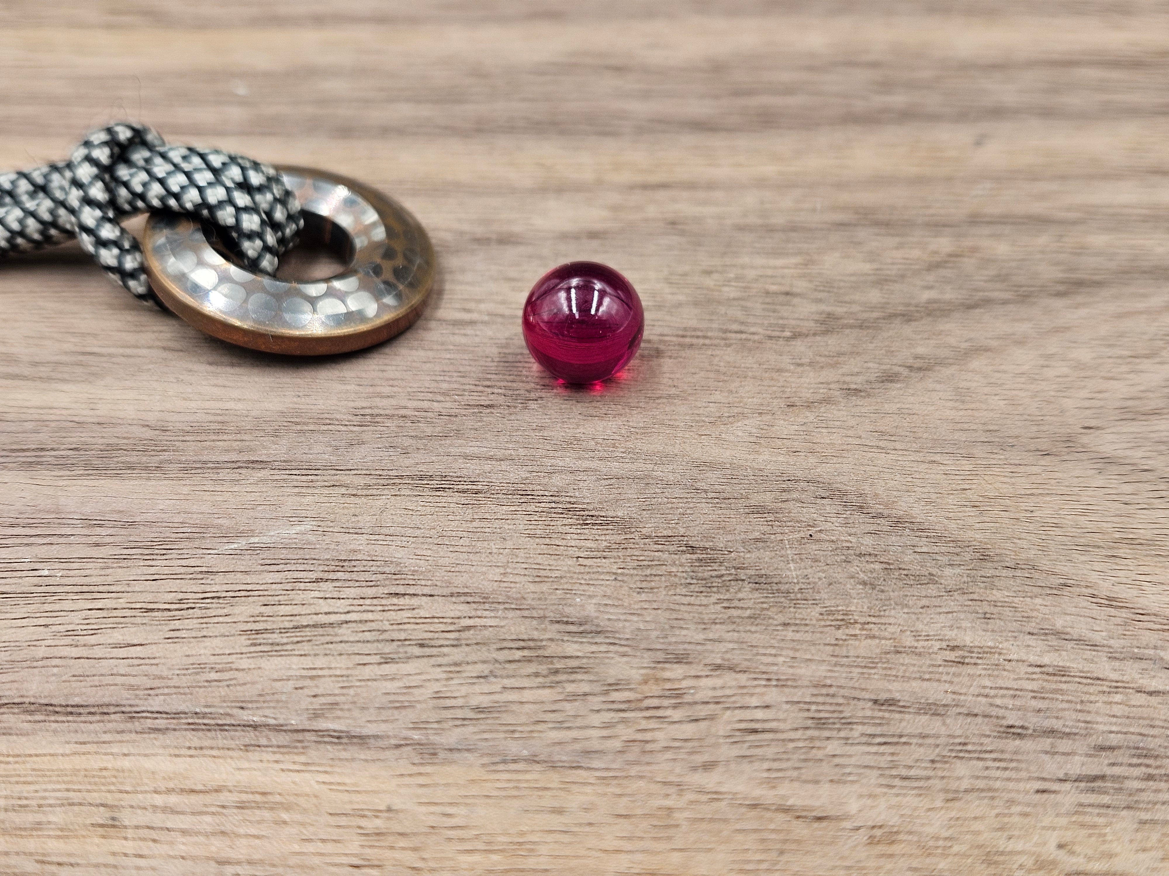 Ruby Corundum Sphere 10mm