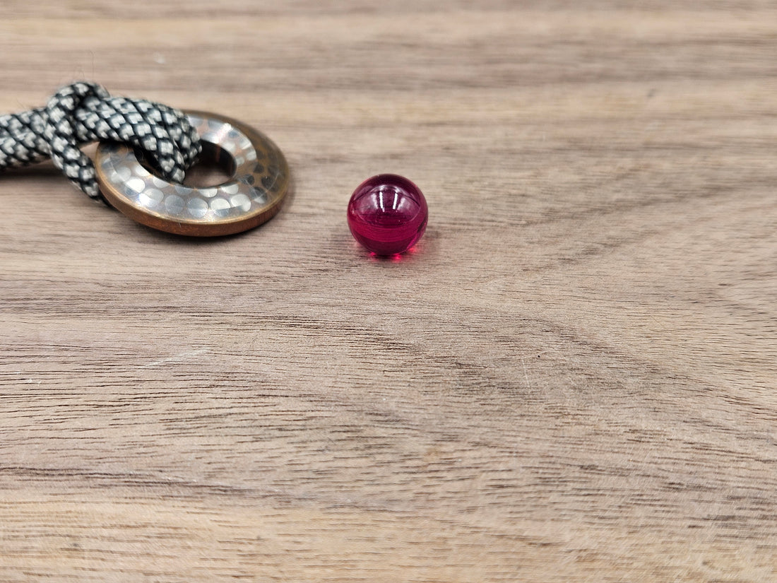 Ruby Corundum Sphere 10mm