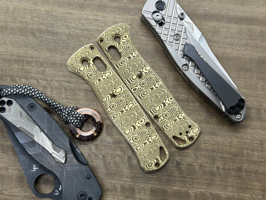 Dama LADDER Brass Scales for Benchmade Bugout 535