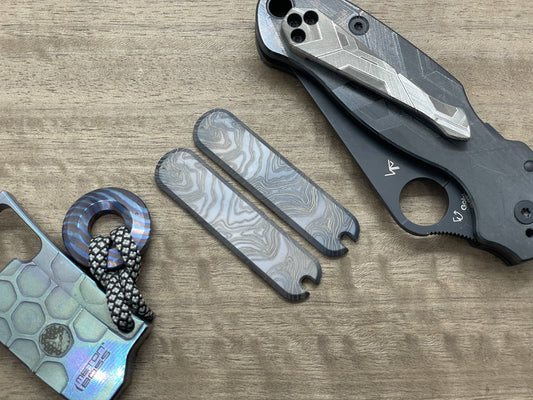 TOPO DarkTi Titanium Scales for Swiss Army SAK