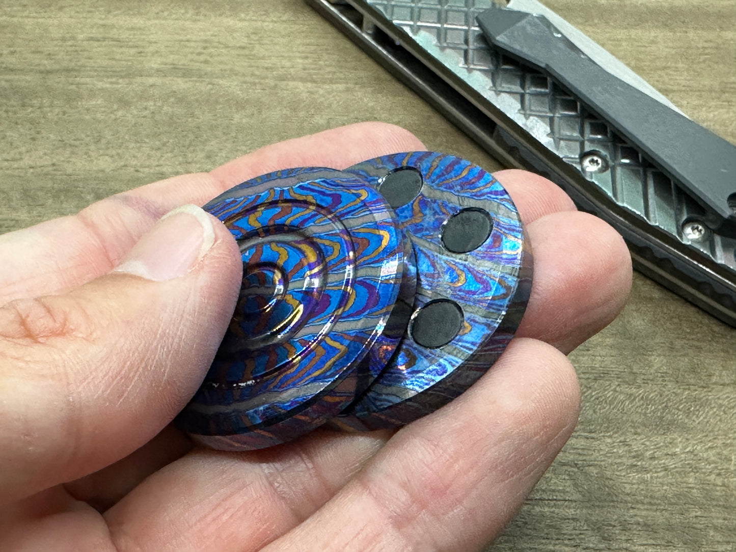 ORBITER ZircuTi Mosaic Haptic Coins Haptic Slider Fidget