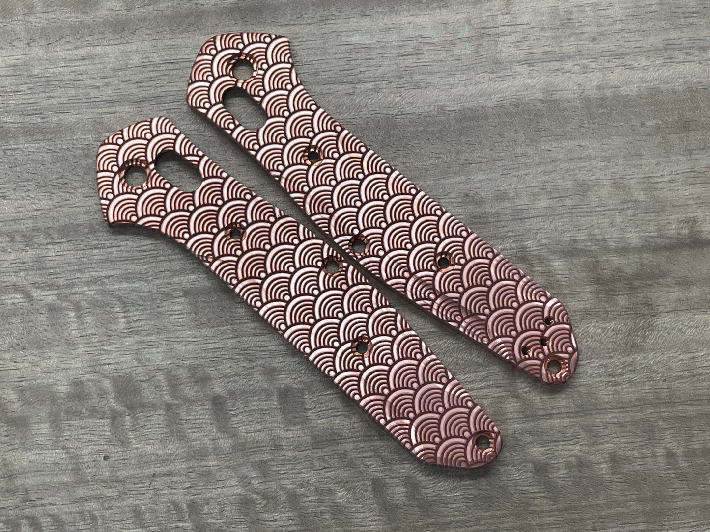 SEIGAIHA Copper Scales for Benchmade 940 Osborne