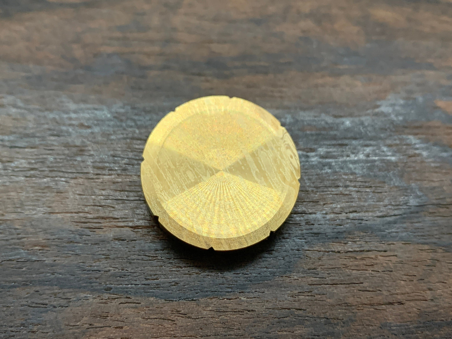 Brass Spinning Worry Coin Spinning Top