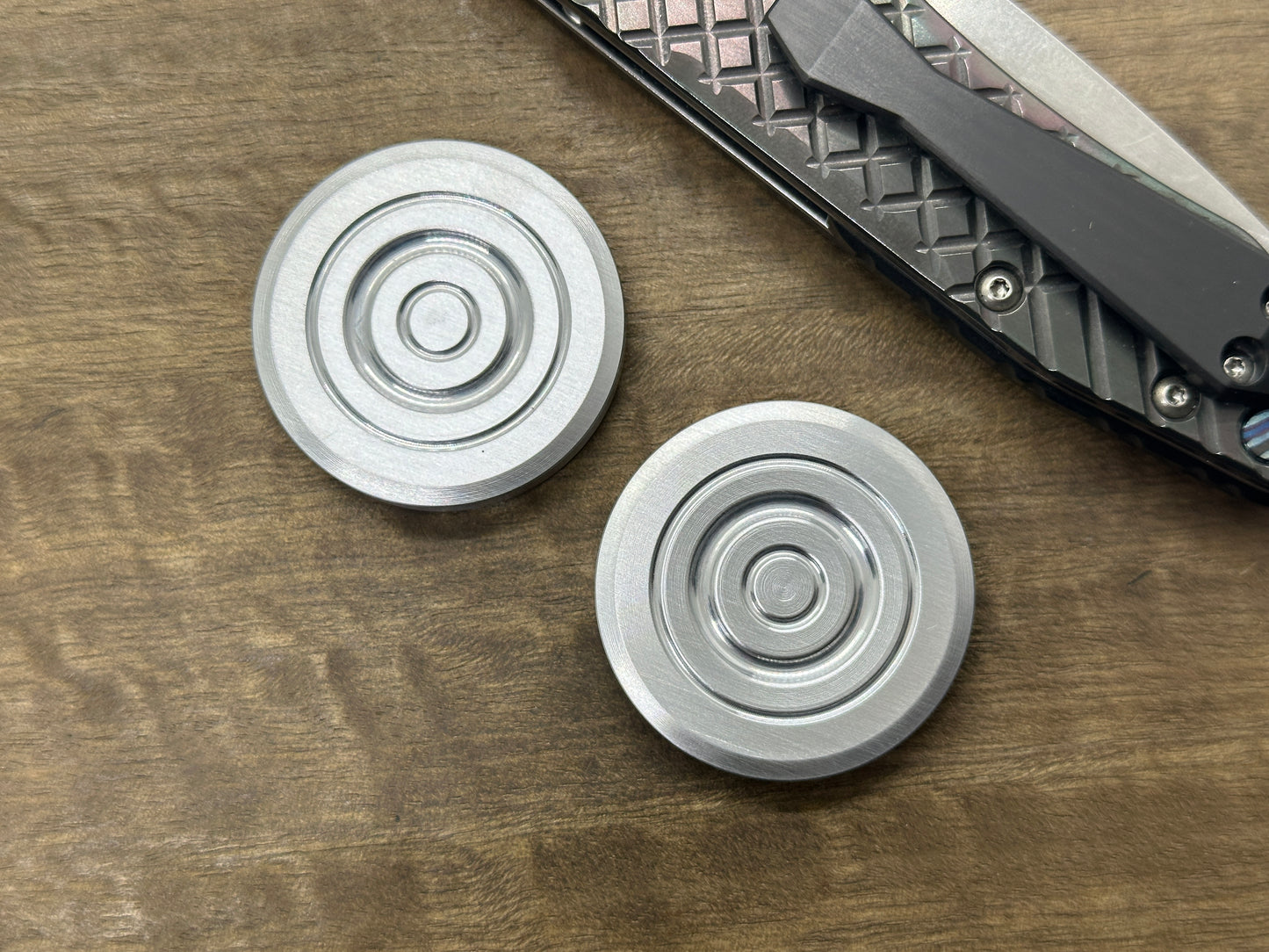 ORBITER Aerospace Aluminum Parallel position Magnets Haptic Coins Slider Fidget