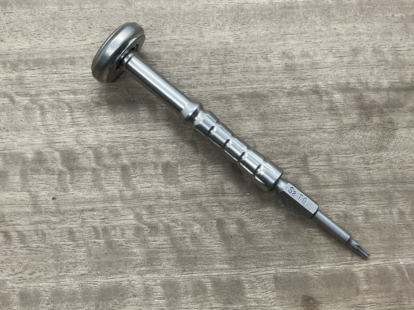 SCREW-BOSS Titanium Tumbled / Stainless Steel Screw Driver