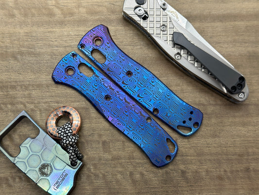 Dama AEGR Flamed Titanium Scales for Benchmade Bugout 535