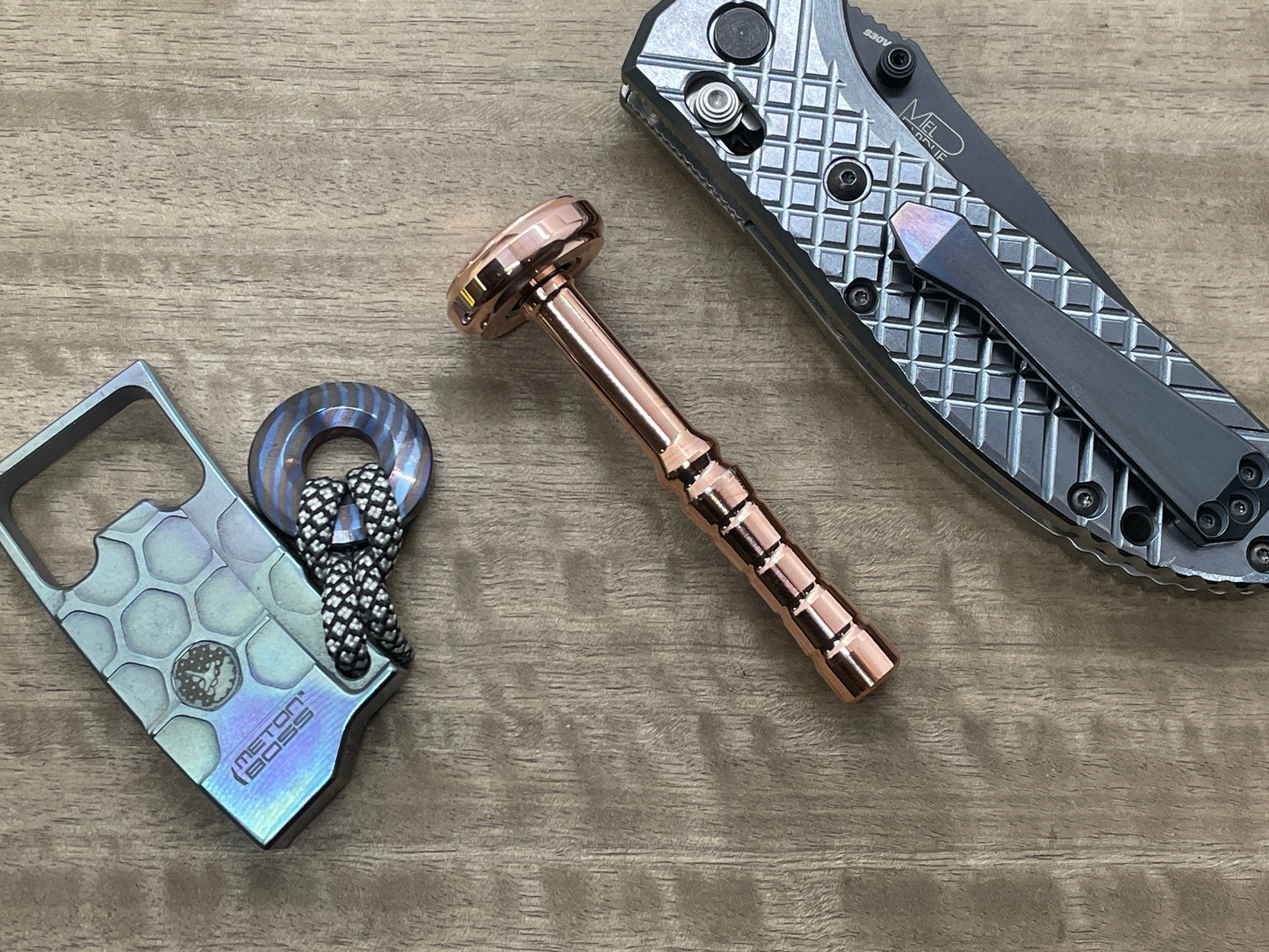 FIDGET-Stick Polished Copper EDC Fidget