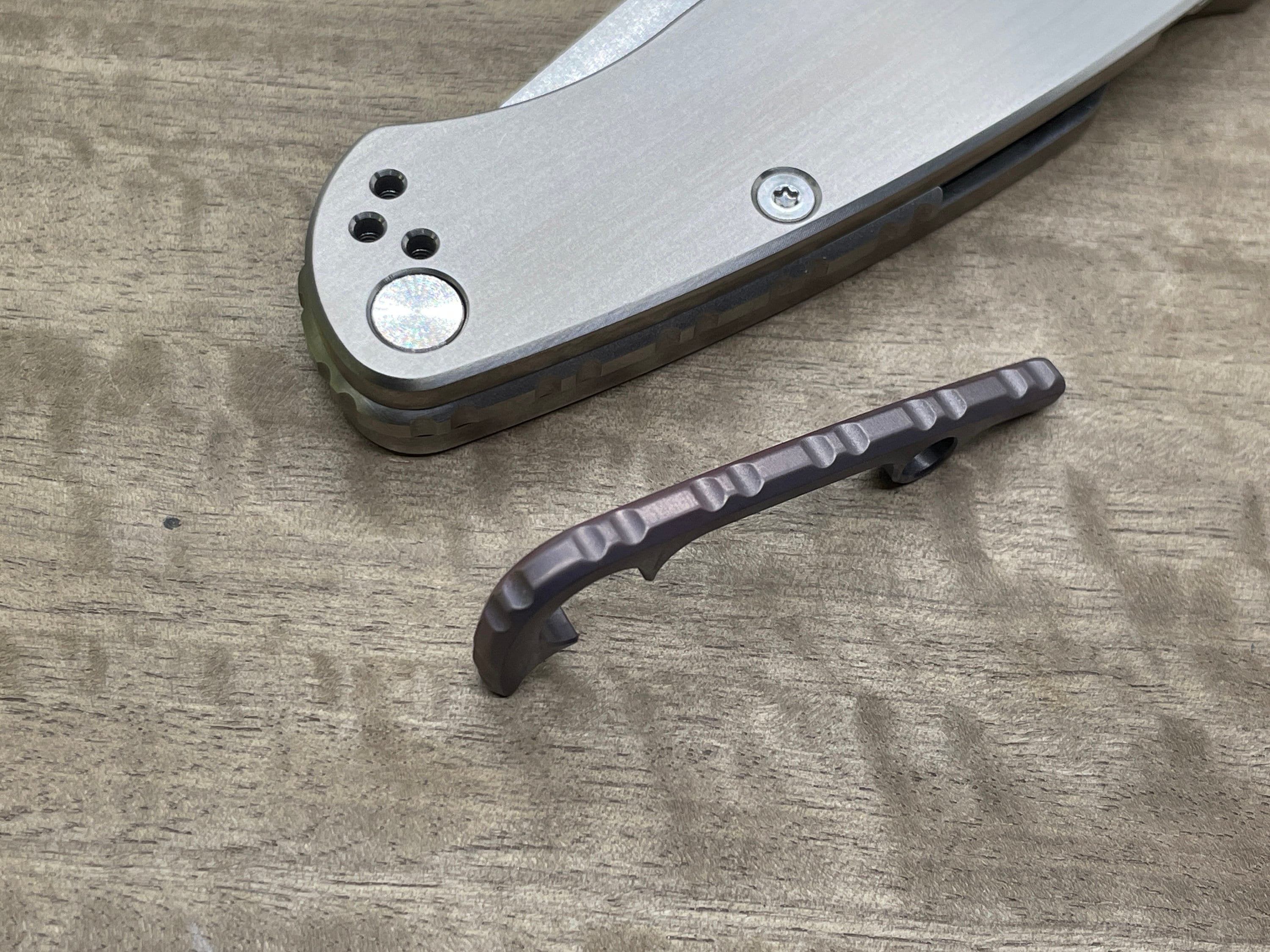 Copper Gear BACKSPACER for Spyderco PM2 Paramilitary 2 MetonBoss