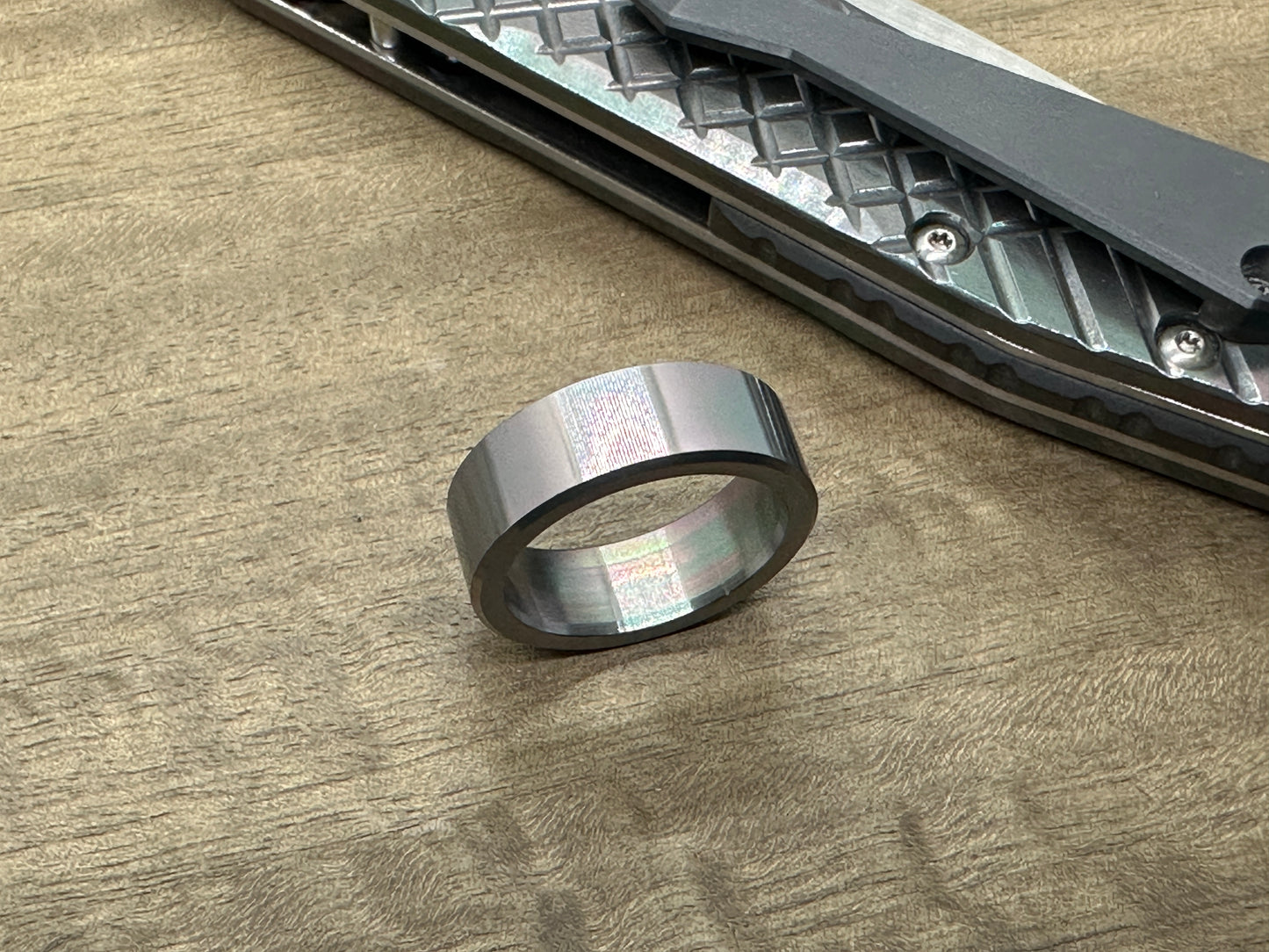 ESSENTIAL Dark TITANIUM Ring US Size: 8 -13