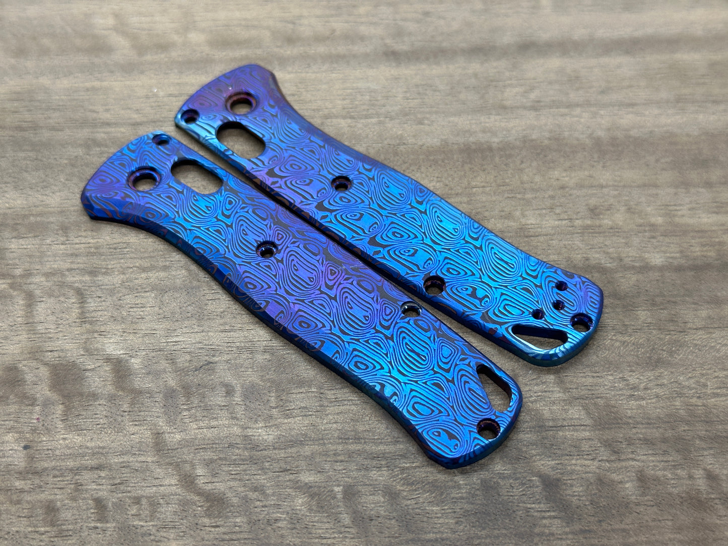 Dama AEGR Flamed Titanium Scales for Benchmade Bugout 535