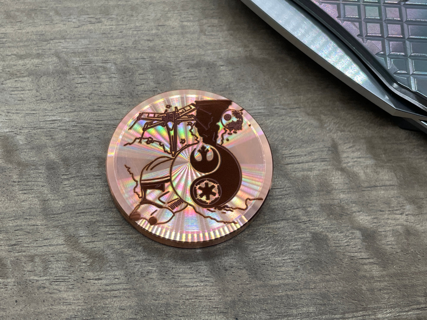 3 Sizes Star Wars Copper Worry Coin