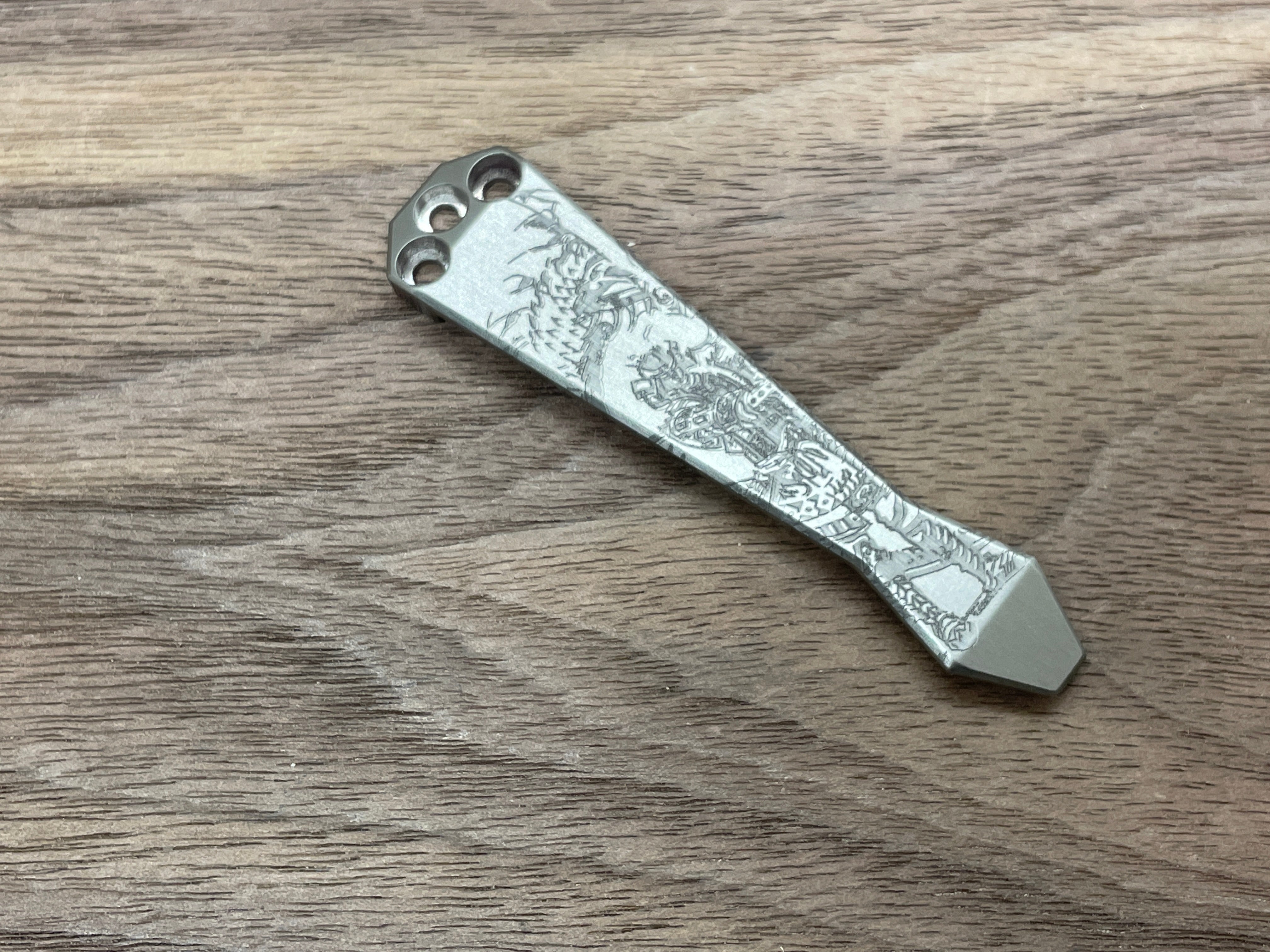 Samurai Honor Dmd Titanium CLIP for most Benchmade models