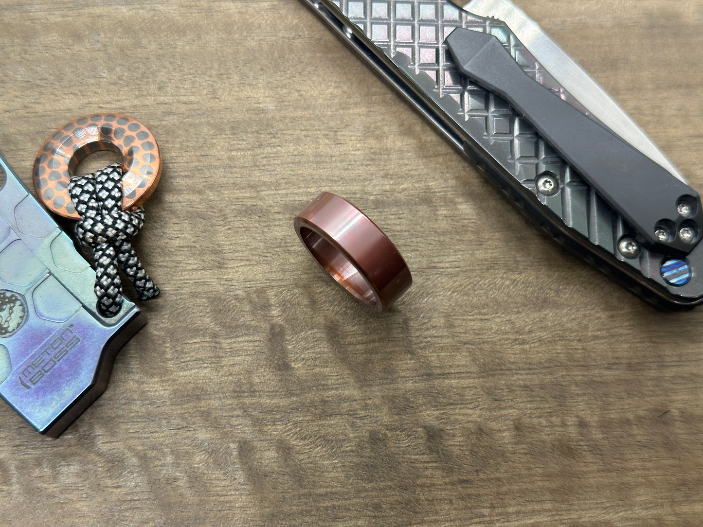 ESSENTIAL Dark COPPER Ring US Size: 8 -13