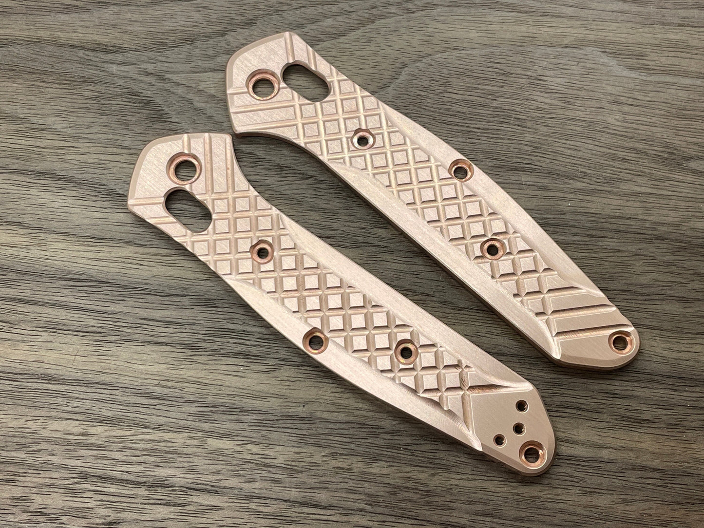 FRAG Cnc milled Copper Scales for Benchmade 940 Osborne