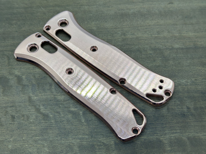 Polished Copper Scales for Benchmade Bugout 535