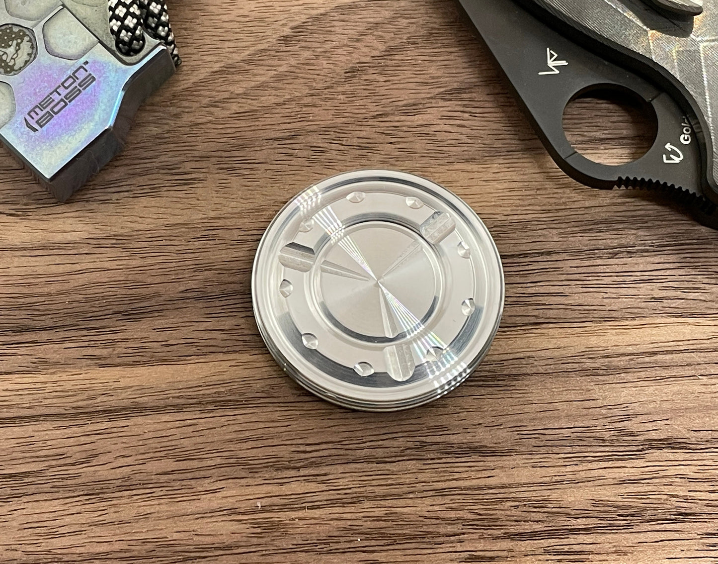 Aerospace grade Aluminum MEGATRON Worry Coin