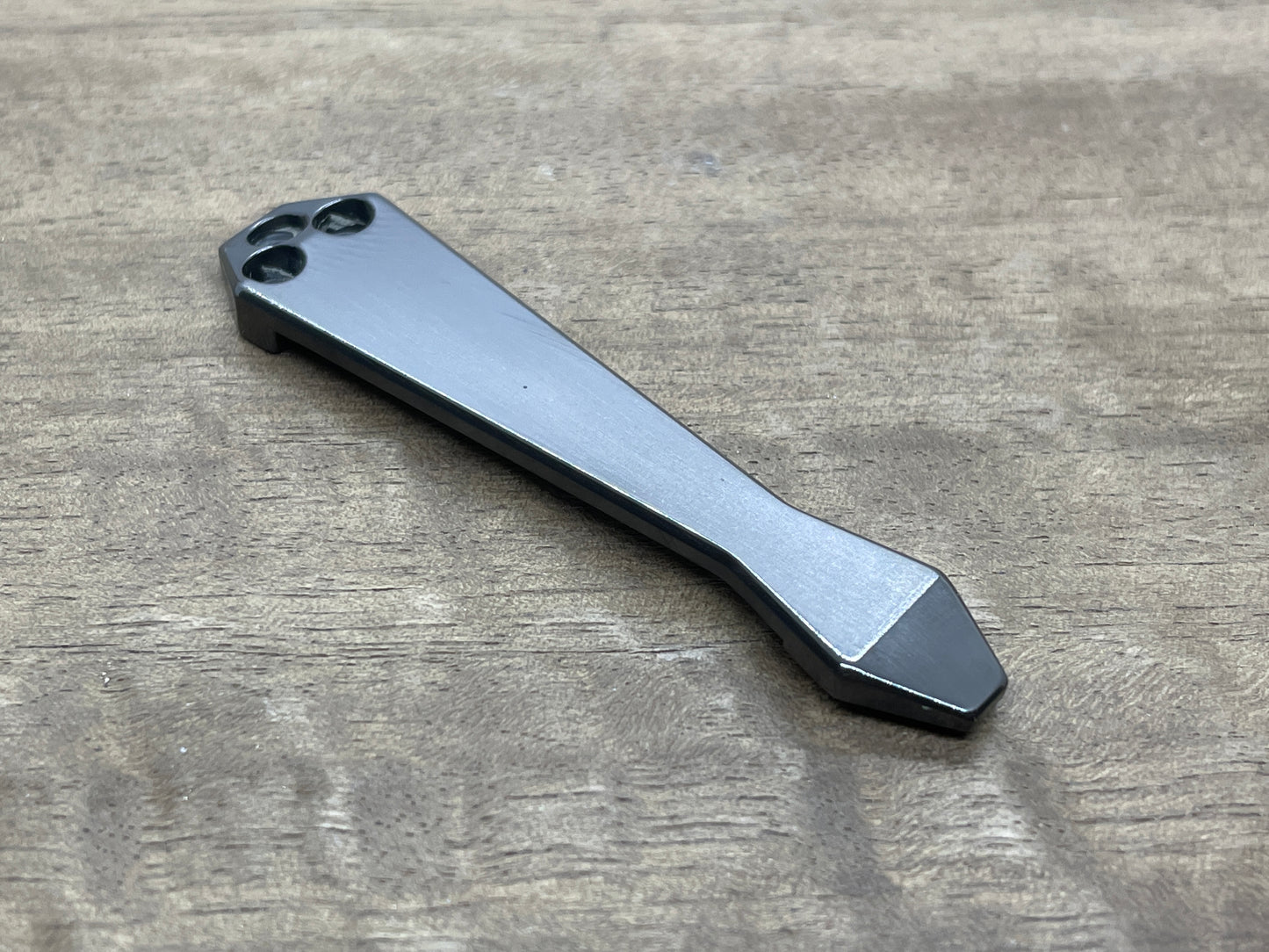 Polished Zirconium Dmd CLIP for most Spyderco models