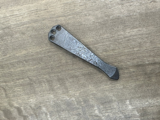 ALIEN Polished SPIDY Black Zirconium CLIP for most Benchmade models