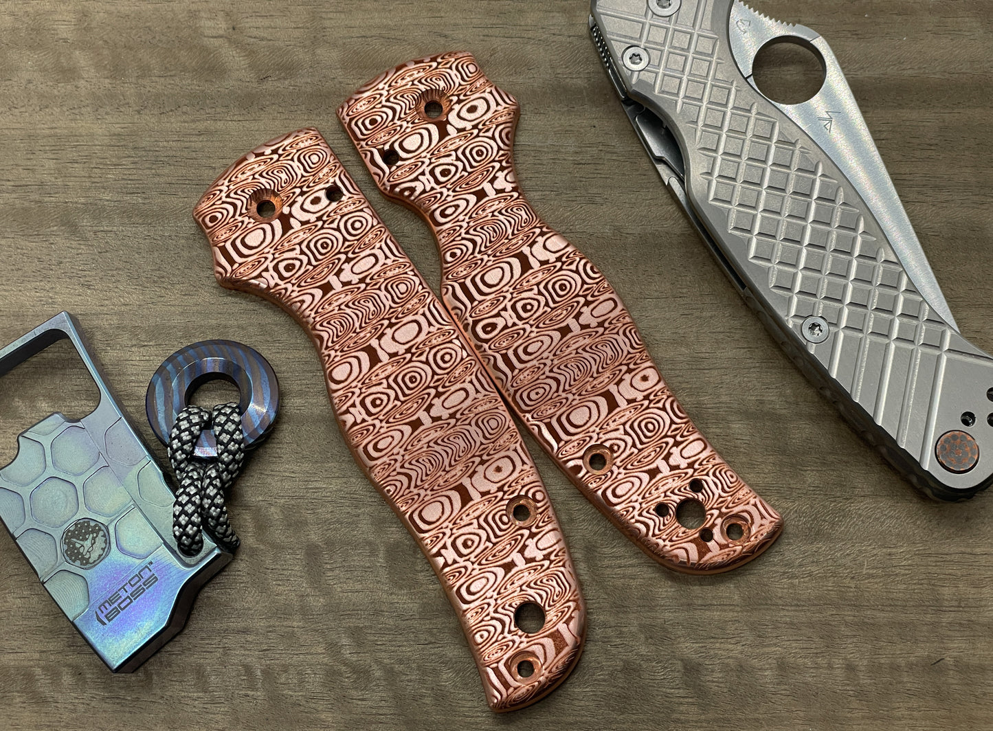 Dama LADDER Copper Scales for SHAMAN Spyderco