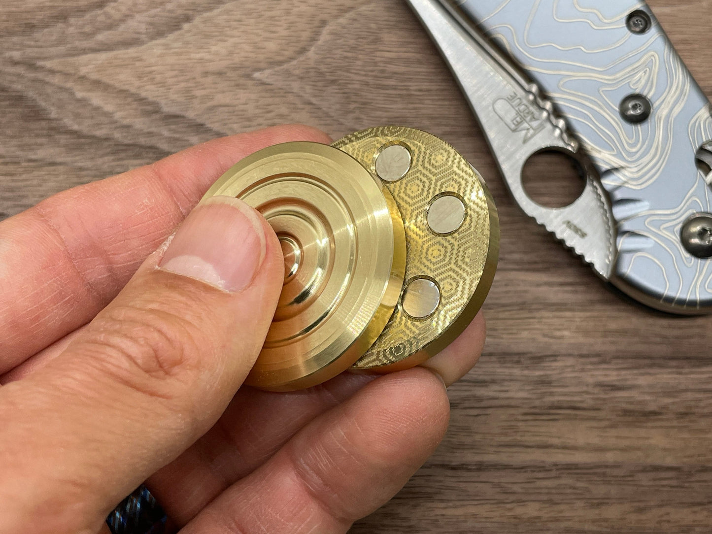ORBITER HAPTIC Coins Brass Haptic Coins Fidget