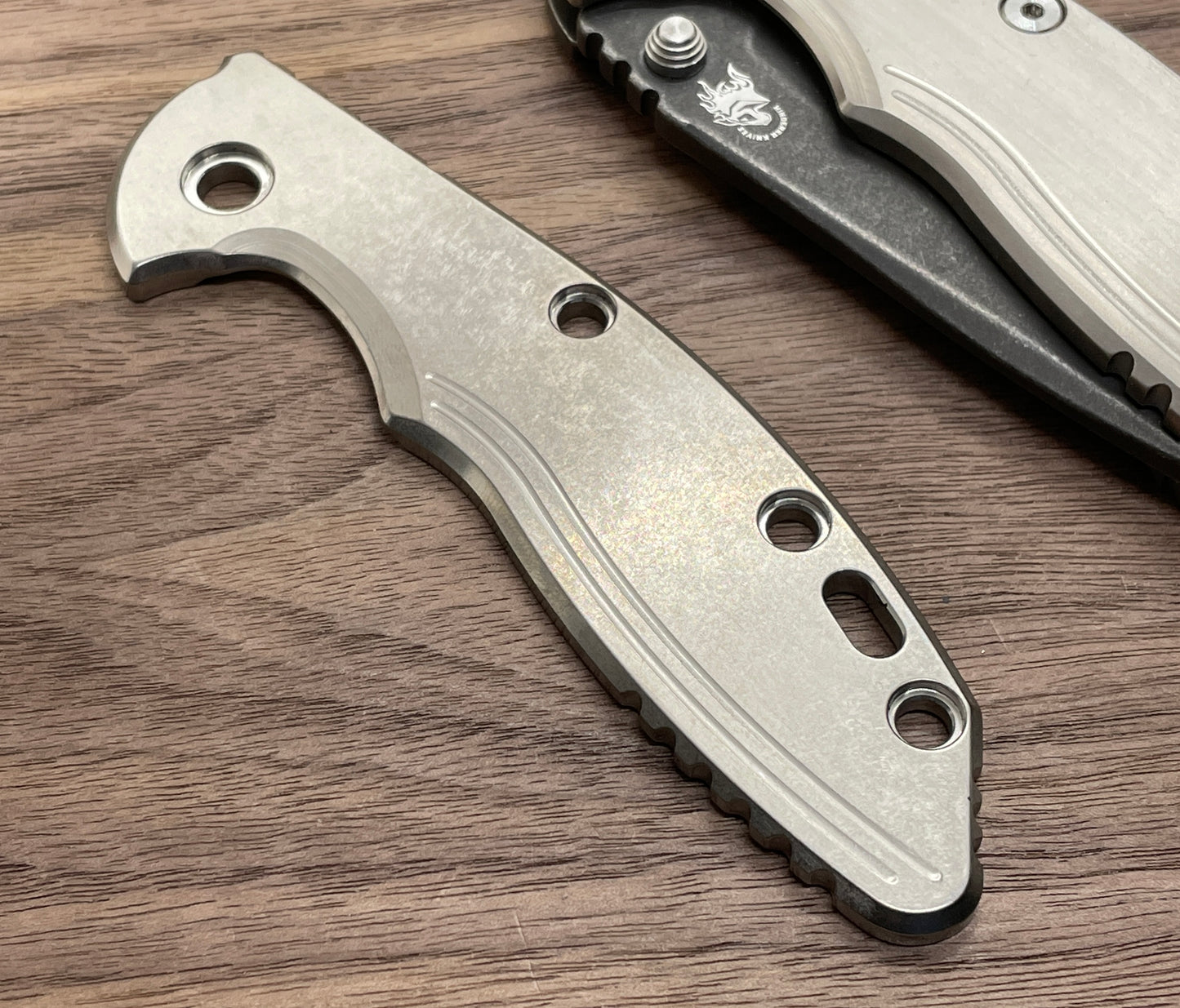 Stone Washed Titanium scale for XM-18 3.5 HINDERER