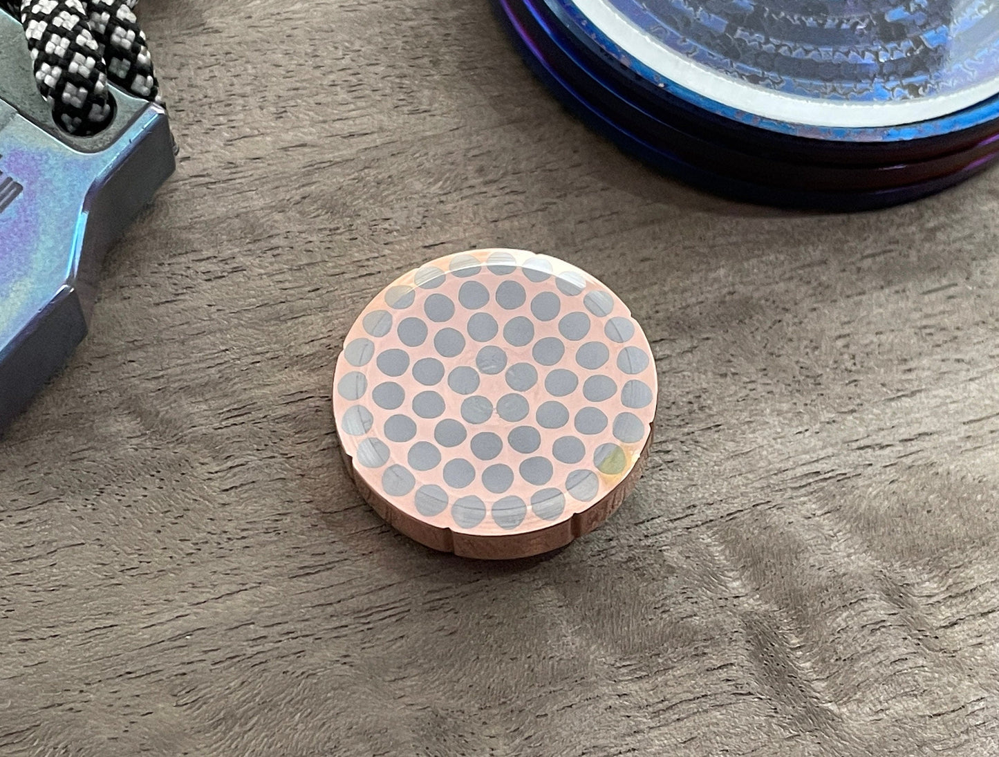 1" Superconductor Spinning Worry Coin