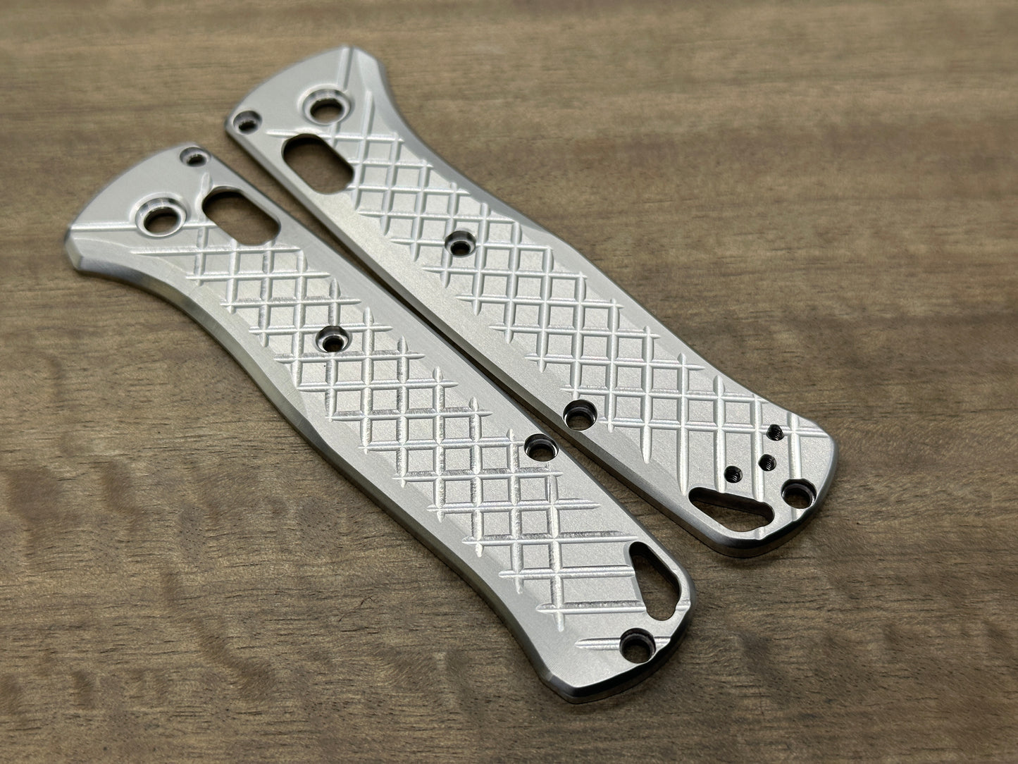 Titanium FRAG Cnc milled Scales for Benchmade Bugout 535