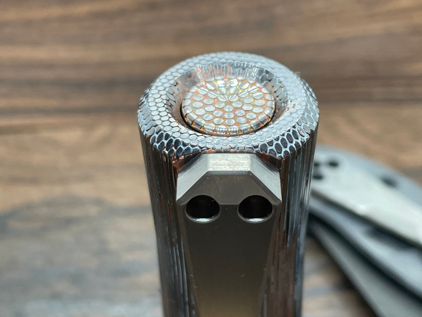 Etched SUPERCONDUCTOR EDC FLASHLIGHT