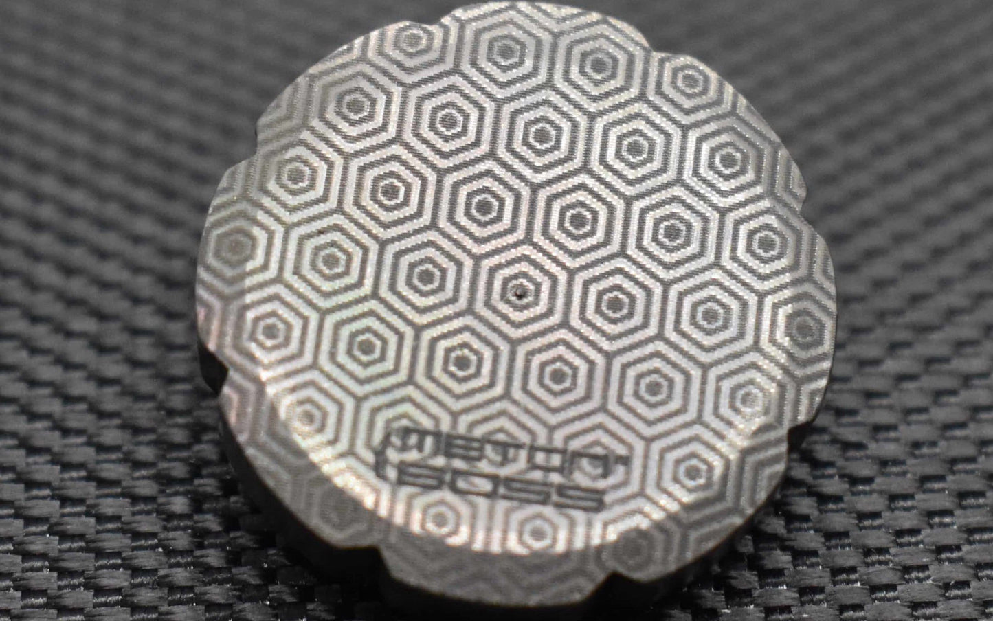 Black Zirconium Spinning Worry Coin Spinning Top