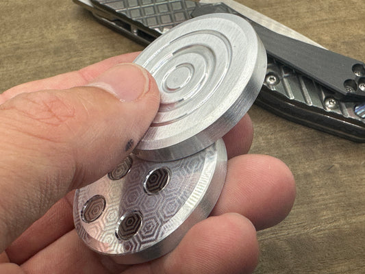 ORBITER Aerospace Aluminum Parallel position Magnets Haptic Coins Slider Fidget