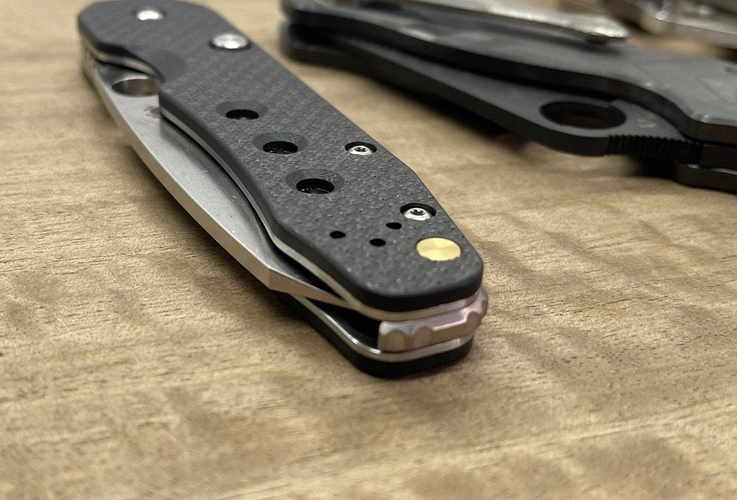 Titanium Gear BACKSPACER for Spyderco Smock MetonBoss