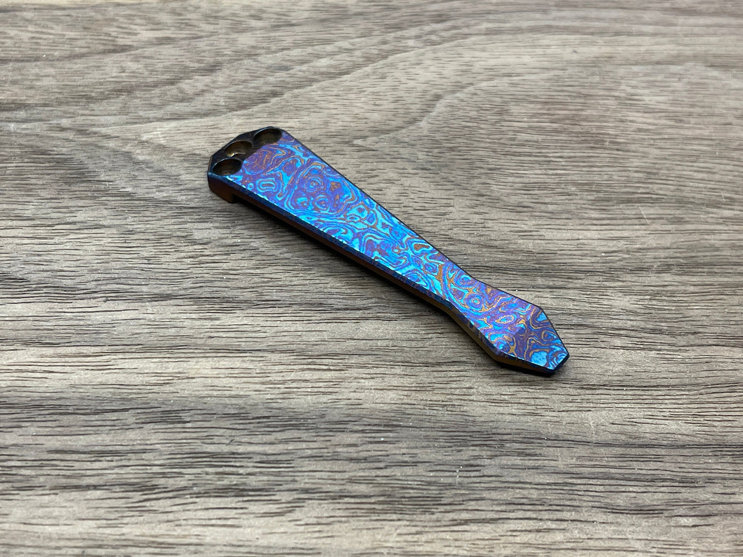 ALIEN heat ano engraved Dmd Titanium CLIP for most Benchmade models